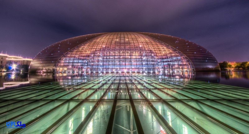سازه های عجیب - مرکز ملی هنرهای نمایشی چین