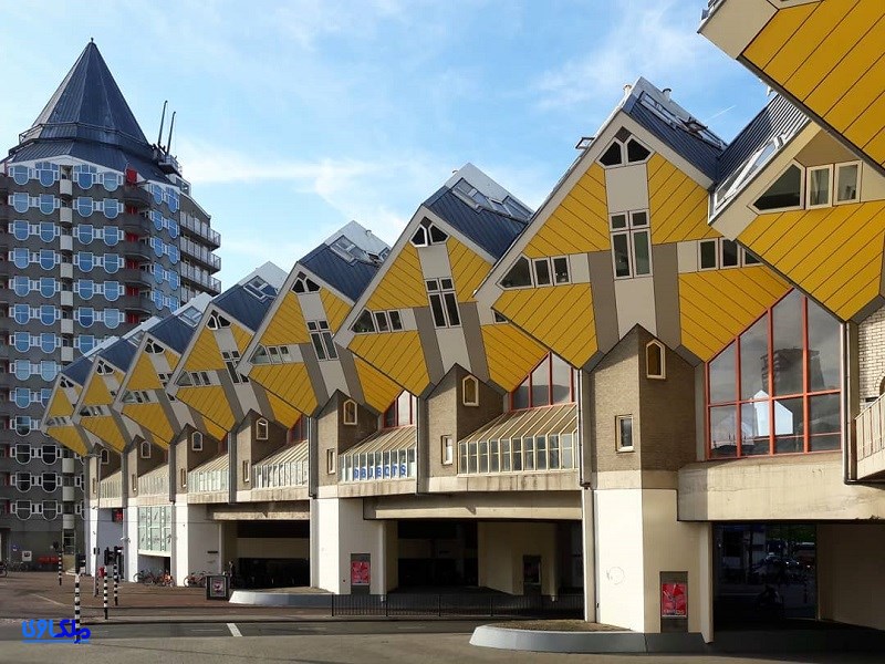 عجیب ترین ساختمان های جهان - روتردام - هلند