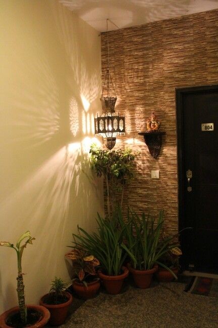 نورپردازی ورودی خانه